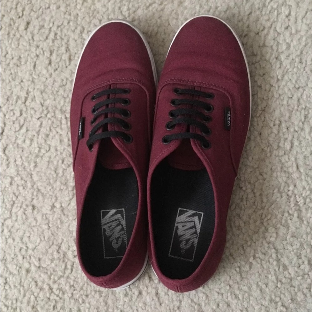 Vans Maroon